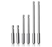 Drill Extension Bit Holder, 60mm 100mm 150mm Magnetic Screwdriver Bit Holders 1/4 Inch Hex Screwdriver Extension Bits Holder