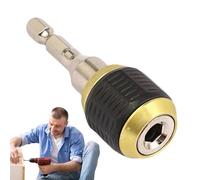 Drill Extension - Hex Shank Bit Holder Adapter, Quick Release Extension Rod Tool with Magnetic Grip Stable Lock Design, Fast Bit Change Function, Ideal for Home Improvement Repair Installation Project