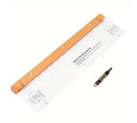 Drill gauge Bake lite Acrylic Door Hinge Drilling Positioning Plate Multifunctional Door Hinge Drilling Vertical Hole Positioning Plate Woodworking Tool