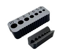 Drill Guide, Drilling Jig Block for Accurate Wood Drilling, Straight Holes, DIY Carpentry, Easy Alignment Feature, Woodworking Tool, Woodworkers Accessory for Doors Wood Projects 3.14x1.18 inches