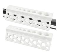 Drill Guide for Straight Holes - 2-Piece Precision 3D Printed Heavy Duty | Pipe Alignment Jig Tool for Cutting,for Pipe Plumbing Woodworking Job Site Home Improvement