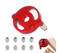 Drill Guide for Straight Holes - Portable Metal Wood Tools, Corner Drilling Guide, for Corner Edges Crossing Trimming Cutting Carpenter Carpenter Shop Home Garage