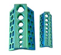 Drill Guide, Handheld Drill Guide Jig, 2X Pipe Drilling Tool Accessory, Rust-Resistant Ideal for Straight Holes, Most Common Bit Sizes 3.66x1.34x0.98 Inch