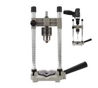 Drill Guide with Chuck - Push Electric Drill Positioning Guide Bracket | 45 Degree Adjustable Drilling Equipment for Bevels, Ceilings, Slats and Walls This Electric Drill Stand is designed for slats