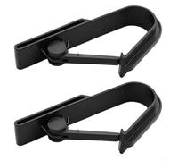 Drill Holder Belt Clip, Heavy Duty Plastic Tool Belt Hook For Cordless Drills For Impact Drivers,Scaffolding Tool Holster Organizer For Construction (7.9 X 1.5 Inch, Black)(2pcs)