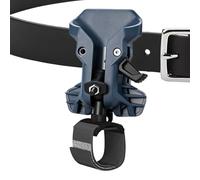 Drill Holder Clip - 3.07 Inch Tool Belt | Three Words Quick Clamp - 73G ABS Electric Drill Waist Clip with Self-Locking Design for Plumbing Electric Carpenters