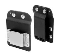 Drill Holder for Tool Belt, Up to 1.75" Belt, Clip-On Tool Belt Drill Holder Fits for Cordless Drill, Impact, Nailer, Tape Measure, or Tools with Hanger Clips