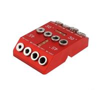 Drill Hole Guide Jig for Accurate Drilling 30/45/90 Degree Angles with Four Guide Hole Sizes for Professional Cable Railing Installations (C)