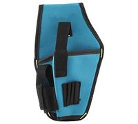 Drill Holster Tool, Multifunctional Canvas Waist Apron Tool Pocket Bags Portable Electrician Drill Holder Belt Pouch for Builders, Carpenters, Gardeners, Electricians(No Belt)