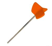 Drill Mixer Attachment Non-Stick Paint Stirrer Easy Clean(Orange, Single Pack)