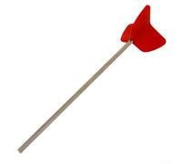 Drill Mixer Attachment Non-Stick Paint Stirrer Easy Clean(Red, Single Pack)