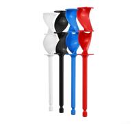 Drill Mixing Paddle Kit 4-Pack for Resin and Paint(4pcs set) | Reinforced plastic build, deformation resistant, for durable for intensive use, stable mixing action