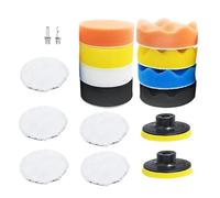 Drill Polishing Pads - Car Polishers And Buffers Buffing Kits | Car Polishing Sponge Buffing Pads | Car Polishing Wheel With Drill Adapter | Drill Adapter Kit Cleaning Brush For Auto Polisher, San