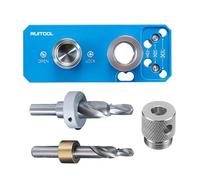 Drill Positioning Aid for Aluminum Profiles, Guide Sleeve,Blue
