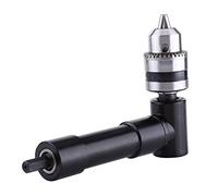 Drill Power Right Angle Drills 16×10×2 Right Angle 8mm hex Shank Drill Adapter 90 Degrees Attachment Extension Drilling Tool Right 90 Degree Drill Adapter