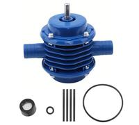 Drill Powered Pump Compatible with Draper DPP2, Blue, 400W with 2591L/hr Flow Rate, 15m Max Head, for Emptying Tanks, Pools and Flood Water