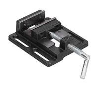 Drill Press, Drill Press Accessories Drill Press Vise with 180° Rotatable Handle Cast Iron Flat Drill Press Vise, Drilling Tools Bench Vise, Accurate Mini Bench Vise, Table Vise