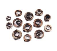 Drill Press Return Spring, Press Return Spiral Flat Wire Coil Torsion Constant Force Extension Spring Multiple Sizes(0.7x19x1800IHLOH)