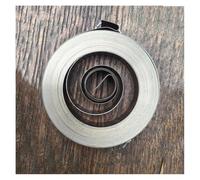 Drill Press Spring， Spiral Torsion Flat Wire Constant Force Spring 0.25x8x4200mm Outer Diameter 50mm Steel