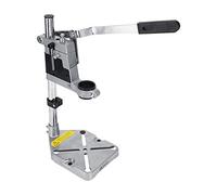 Drill Press Stand Adjustable Aluminum Base 43mm Clamp Holder | Alloy Frame With Carbon Steel Column, 60Mm Stroke Depth For Home Workshop, Compatible With 38Mm Or 43Mm Collar Drills