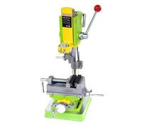 Drill Press Stand, Drill Press Stand with Vice and Workbench for Auxiliary Drilling, 90° Rotation Machine Head, Height Adjustable, Maximum Drilling Depth 60 mm