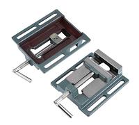 Drill Press Vise, 4 Inch Swivel Jaw Workbench Clamp | Jaw Work, Bench Clamp, Table Mounting, Pillar Machine Compatibility, Compact Workshop Engineering Tool