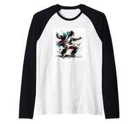 Drill Rapper Street Hip Urban Music Dancer Art Urban Art Raglan Baseball Tee