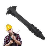 Drill Ratchet Spanner, Chuck Key Replacement, 135 g Quick Change Wrench, Headed Design Tool, Multifunctional Bike Repair for Plumbing, Drilling, Maintenance Tasks