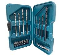 Drill & Screwdriver Bit Set, 17 Piece - D-45858