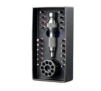 Drill Screwdriver Bit Set, Driver Tool Set, 22 Piece Magnetic Precision Tips Kit, Storage Base Organizer Design, Electronics Repair Use, for Phone Camera Tablet Appliance Metalwork 6.81 Inches