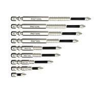 Drill Set - Precision Magnetic Bits, Anti-Slip Screwdriver Kit | High Magnetics Drill Bit for Electric Manual Drivers, Durable Bits for, Creation, and Fastening Projects - 9X Set for Home