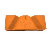 Drill Sharpening Guide, Drill Sharpening Bracket, Drill Sharpening Jig Manual Drill Grinder Tool For Metalworking, Woodworking(Orange 118°)