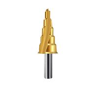 Drill Step Drill Bits HSS 6542 Triangle Handle Step Drill Bits Spiral Groove(4～12mm)