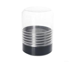 Drill Storage Box Made of Hard Plastic Compatible Only with For Hex Shank Drill Bits Supports Methodical Tool Inventory and Routine Maintenance Setup (Cylindrical)