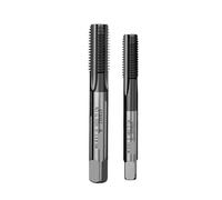 Drill Tap Bit Set, Screw Tap with Cobalt Standard Straight Groove Taps Metric Machine Screwdriver M2 -M20