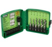 Drill/Tap/Countersink Set, Metric, 6 Pc