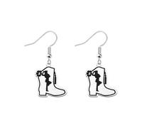 Drill Team Gift Cheerleader Appreciation Gifts Dance Mom Dancer Encourage Earring, S, Stainless Steel, 0