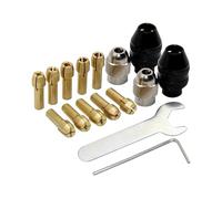 Drill Thumb Colleges Set, Inch Set | Electric Chuck Grinder Kit | Quick Change Brass Rod Replacement 1/32-1/8 Inch For Electric Grinders