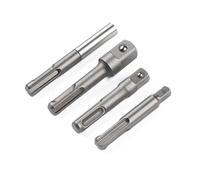 Drill to Socket Adapter, 1 SDS Stainless Steel Connecting Rod and 3 PC SDS PLUS Steel Ball Connecting Rods, Can Efficiently Complete Ceiling Installation Projects