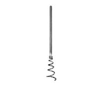 Drill Wader Attachment - Heavy Duty Root Grinding Bit, Steel Spiral Shaft for Soil Penetration | Garden Tool for Weeding, Trimming Lawn, Root Removal, Flower Maintenance or Garden Landscaping Tasks
