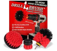 Drillbrush Power Heavy Duty Stiff Bristle Scrub Brush Cleaning Kit