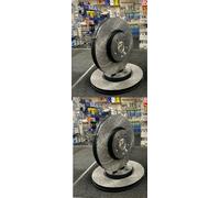 DRILLED GROOVED BRAKE DISC JAGUAR XJ 5.0 X351 XKR-S 5.0 XFR-S 5.0 380/376mm