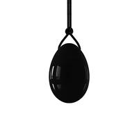 Drilled Yoni Egg 30X20mm Natural Stone Jade Eggs Crystal Massage Ball Kegel Exercise Tools,Obsidian Eggs
