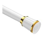 DrillFree Room Divider Curtain RodAdjustable 70165cm Shower Track for Dorms & Studios Ideal for Bath Vanities (White 144" 164")