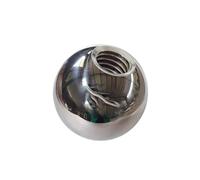 Drilling Ball 1-50pcs M8 Thread Balls OD 15/16/17/18~200mm Stainless Steel Half Hole Drilling Ball Blind Female(5pcs,18mm)