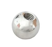 Drilling Ball 1-50pcs M8 Thread Stainless Steel Balls OD 15/16/17/18/19/20/25~200mm Solid Half-Hole Drilling Blind Hole Ball(5pcs,35mm)