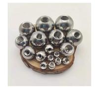 Drilling Ball 1pcs M2 M3 M4 M5 M6 M8 M10 M12 Thread Half Hole Stainless Steel Drilling Balls Female Blind Smooth Ball Bead(M10,12mm)