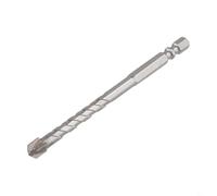 Drilling Bit for Concrete and Tile with Four Edged Design Compatible with Electric Drills, Hand Drills, and More (10mm)