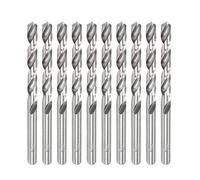 Drilling Kit - High Speed Twist Design for Smooth Boring Enhanced Chip Removal with Edge Performance Metal Tool Set for Craftsmen Builders Mechanics Industrial Projects 10 Pieces