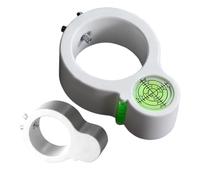 Drilling Level | 80G Bubble Drill Guide | Circular Leveler | Bubble Level Attachment For Hole Drill | For Home Repair Hinge Installation Photo